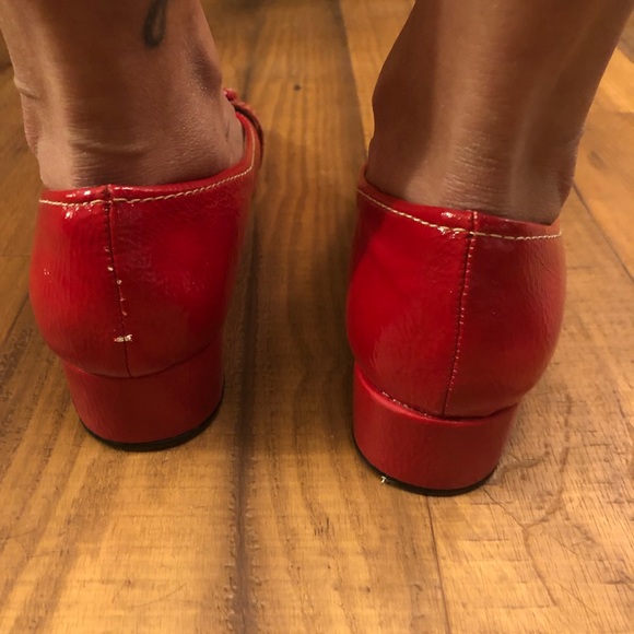 New Perlina red flats size 7.5 - Picture 5 of 6